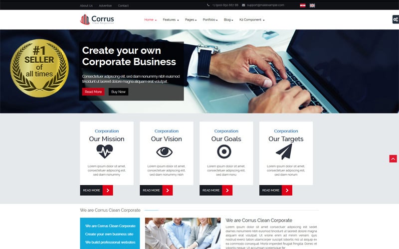 corrus business corporation joomla joomla and joomla template original