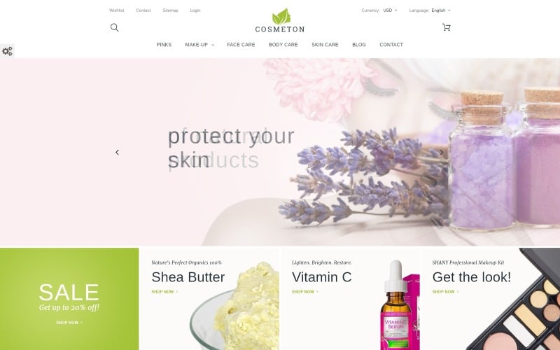 cosmeton skin care prestashop theme original