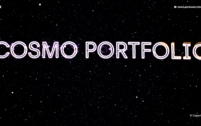 cosmo d portfolio html template original