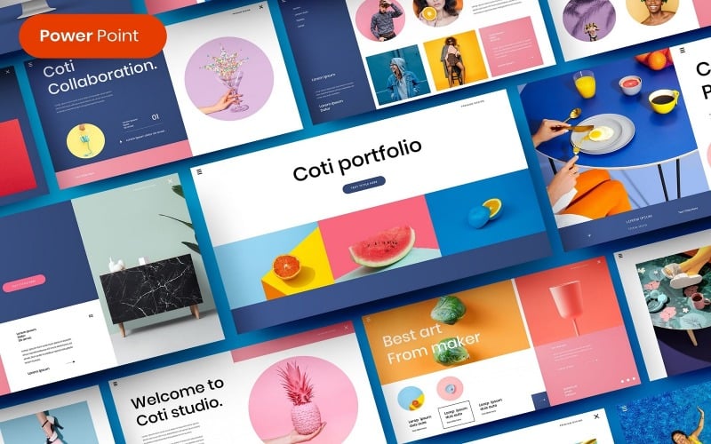 coti busines powerpoint template original