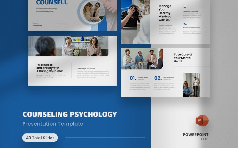 counsell counseling powerpoint template original