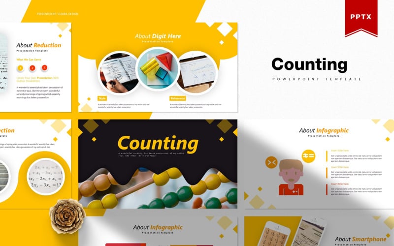 counting powerpoint template original