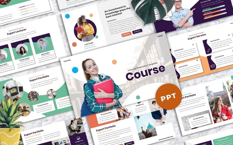 course university powerpoint original