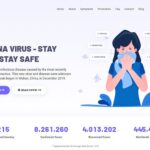 Covid 19 - Coronavirus Social Awareness and Medical Prevention Landing Page Template