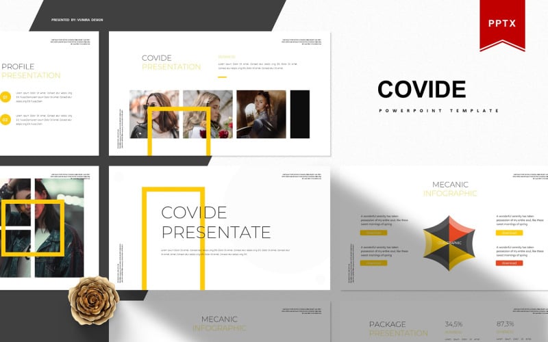 covide powerpoint template original