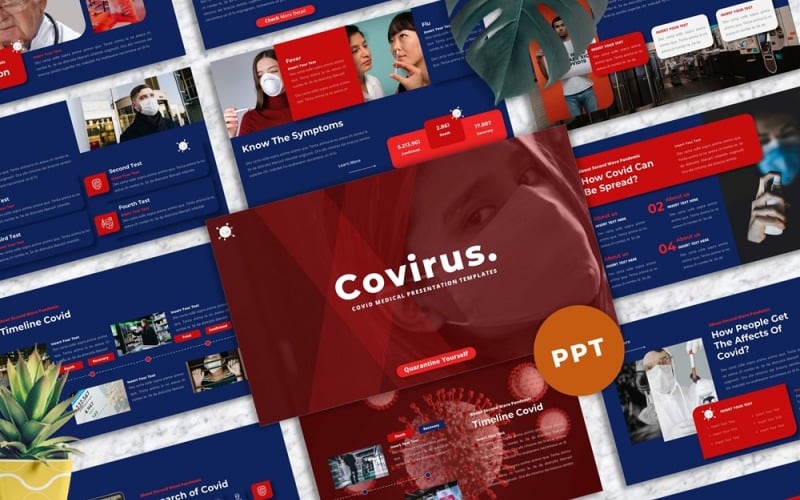 covirus covid medical powerpoint original