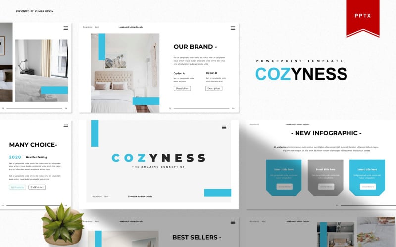 cozyness powerpoint template original