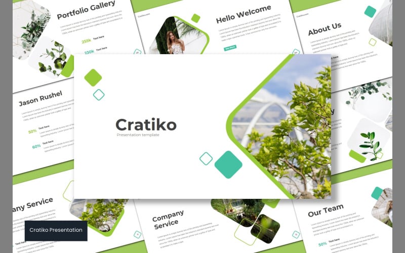 cratiko powerpoint template original