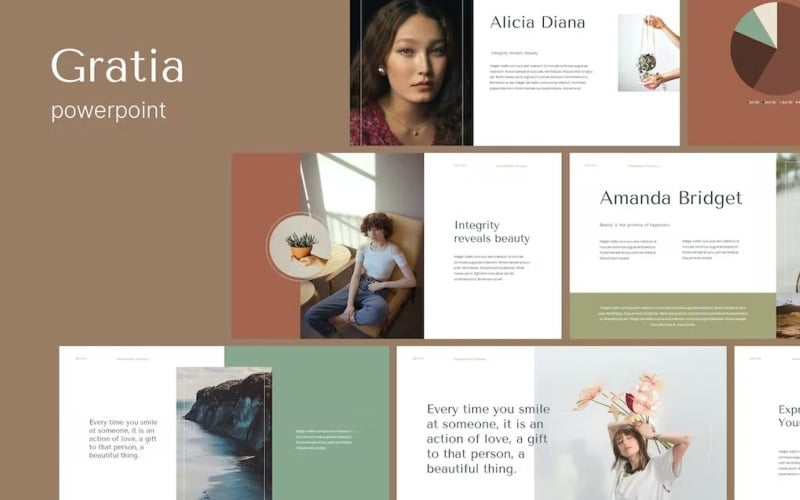 creatia aesthetic theme powerpoint original