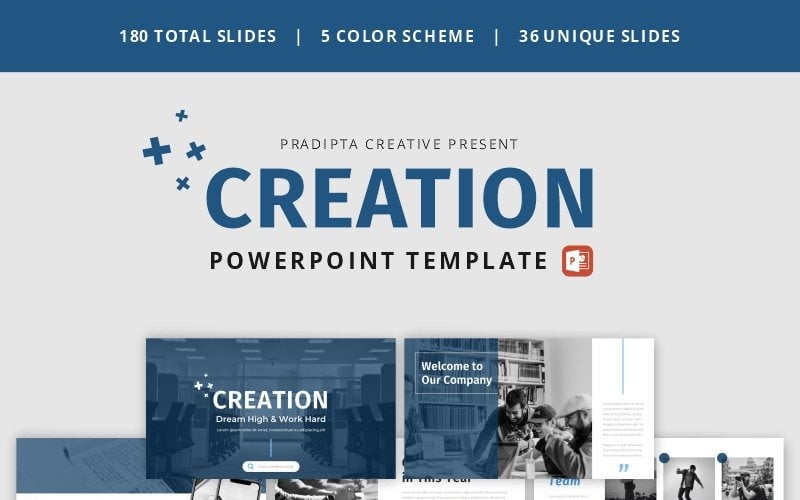 creation creative amp elegant business powerpointtemplate powerpoint template original