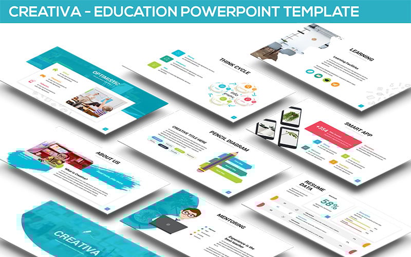 creativa education powerpoint template original