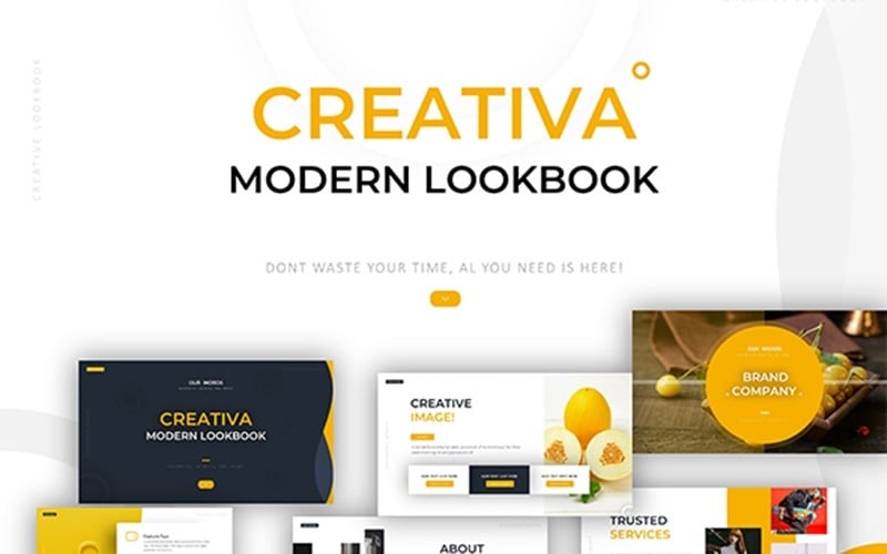 creativa modern powerpoint template original