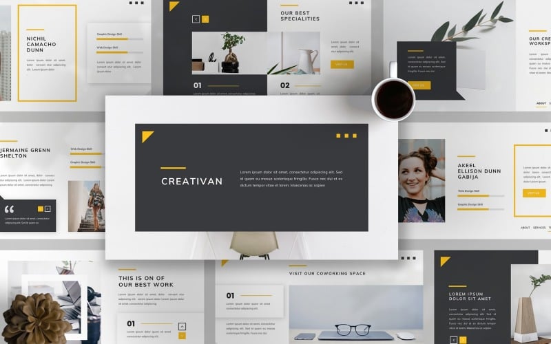 creativan creative business powerpoint template original