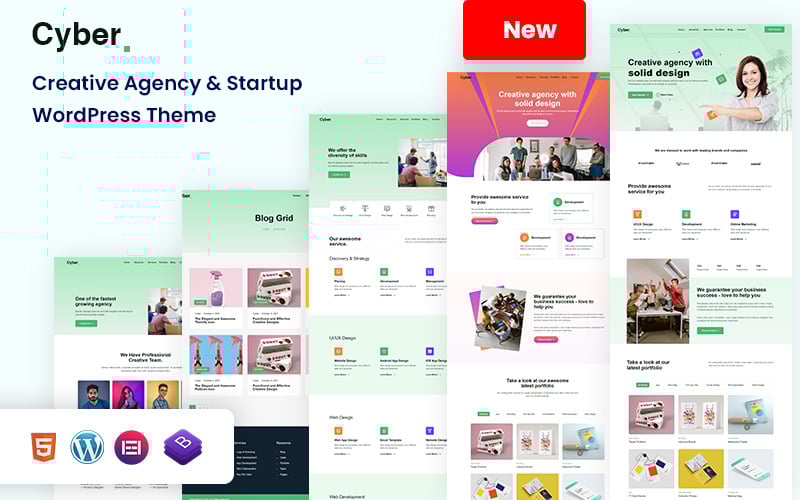 creative agency amp startup agency wordpress theme original