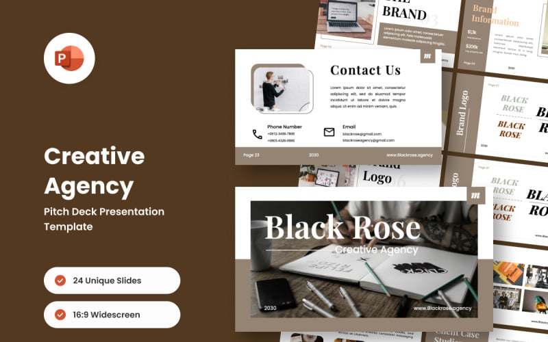 creative agency pitch deck engaging and bold powerpoint original