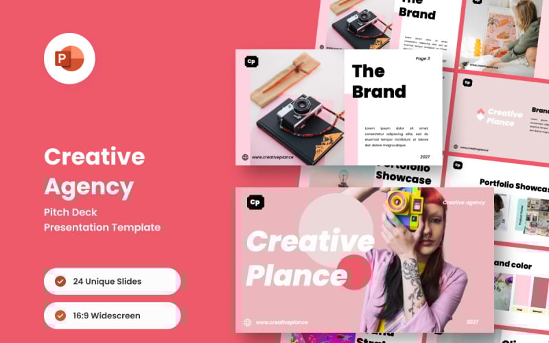creative agency pitch deck sleek and impactful powerpoint original