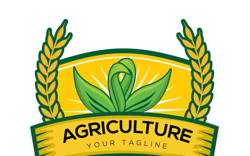 creative agriculture logo template original