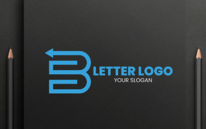 creative b letter logo template original