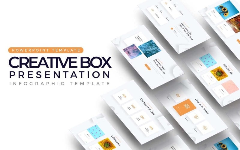 creative box presentation powerpoint template original
