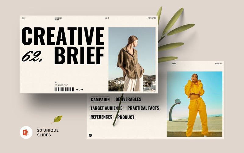 creative brief powerpoint template original