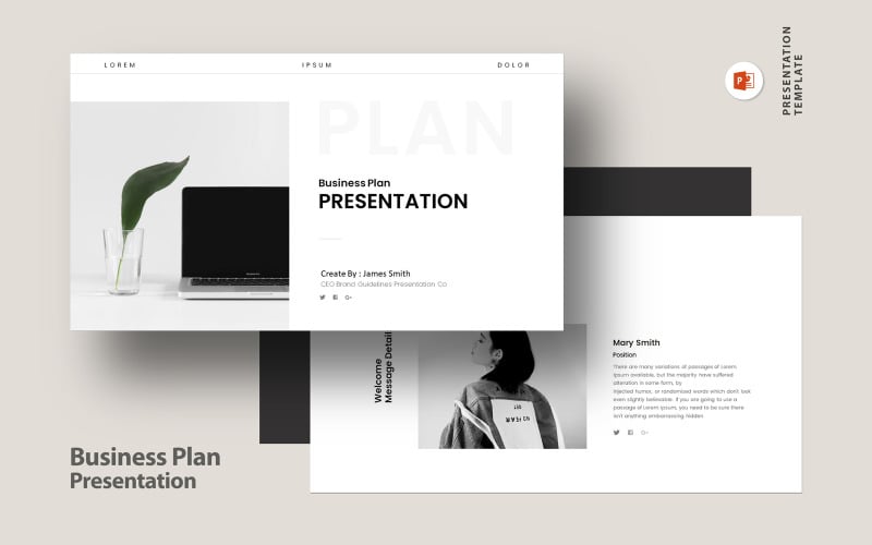 creative business plan presentation original