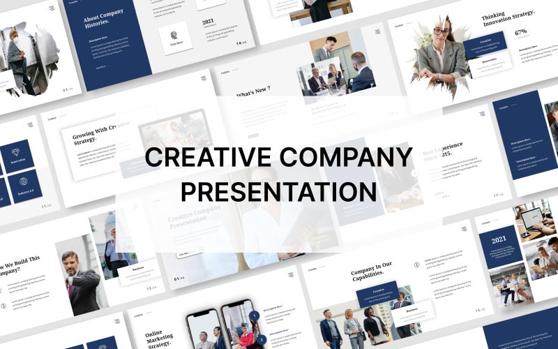 creative company powerpoint presentation template original
