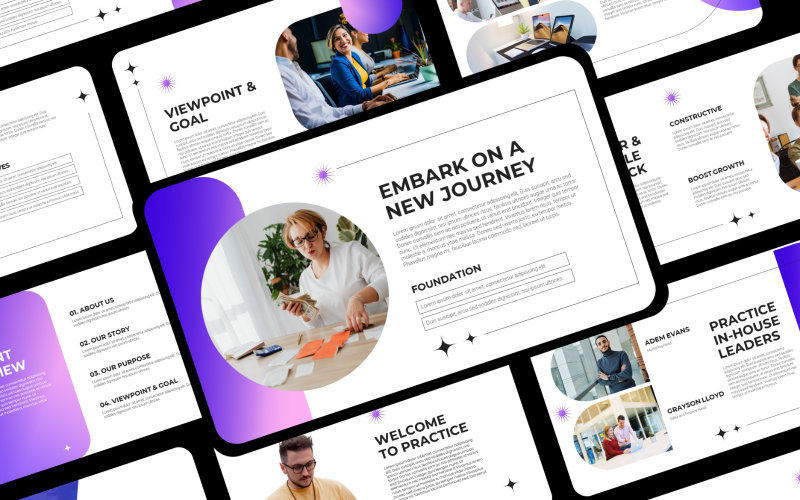 creative company presentation template original