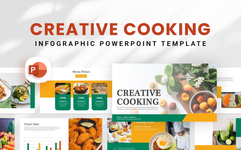creative cooking powerpoint template original