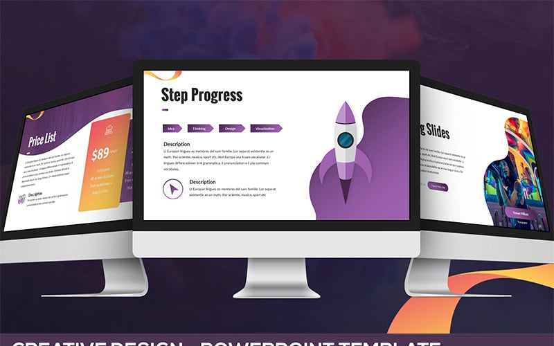 creative design powerpoint template original