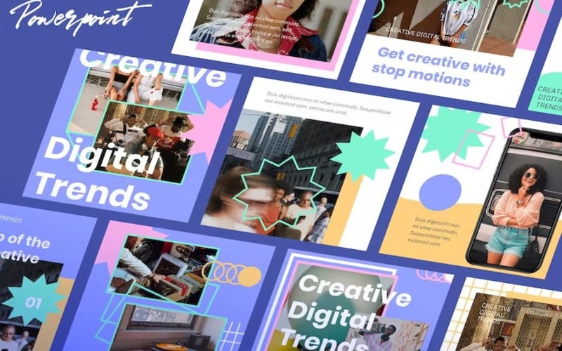 creative digital marketing instagram pptx original