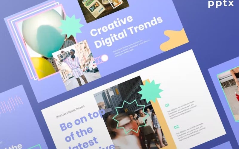 creative digital trends powerpoint original