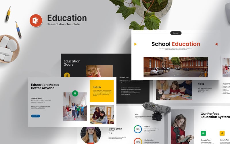 creative education powerpoint presentation original