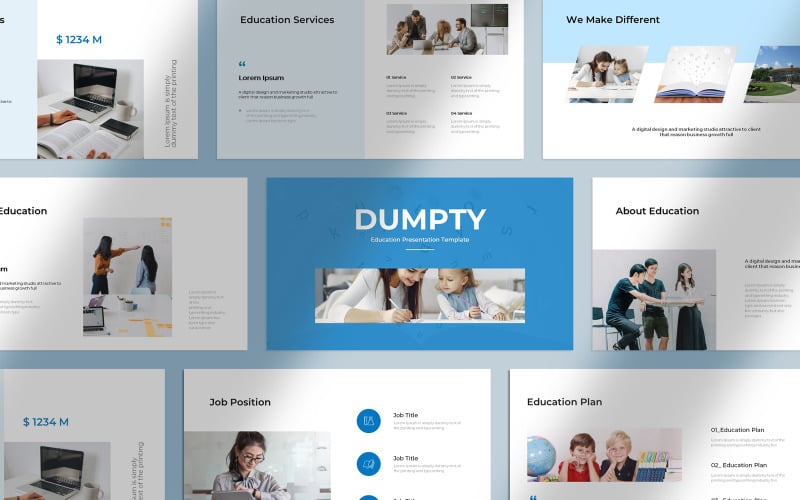 creative education presentation template original