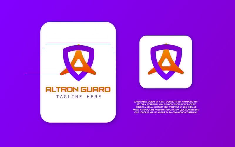 creative guard coloring vector logo design templates original