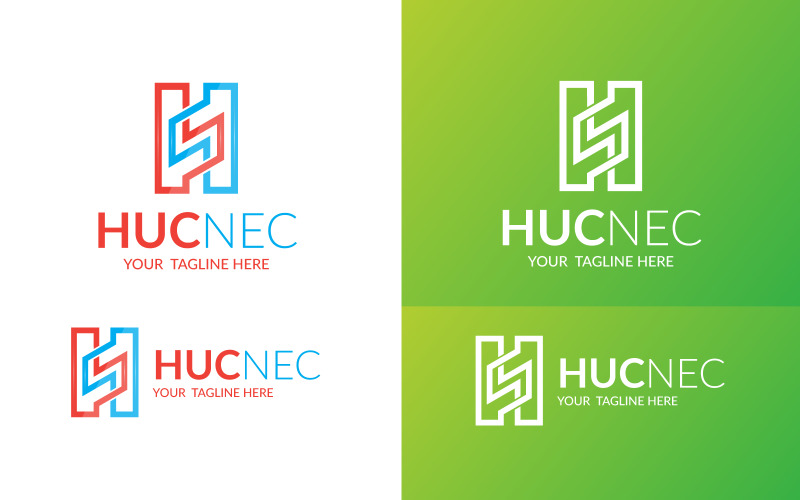 creative h letter h logo original