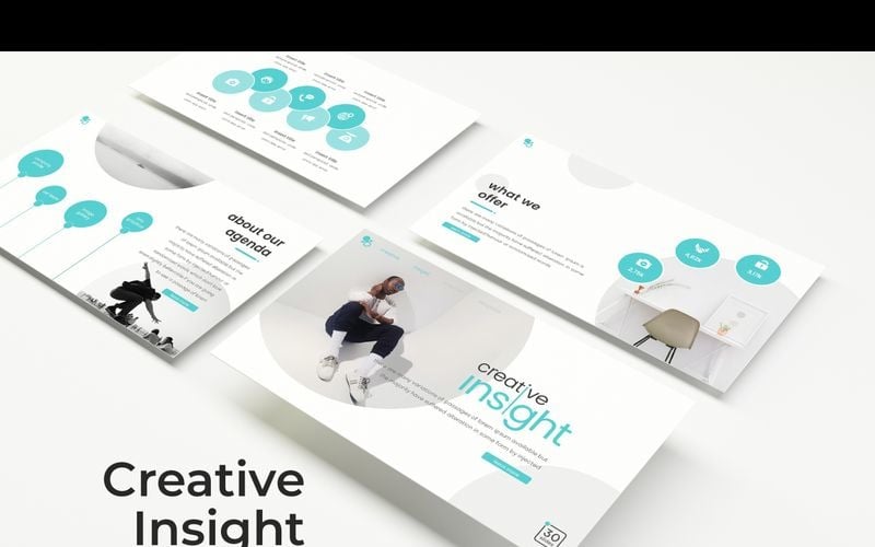 creative insight powerpoint template original