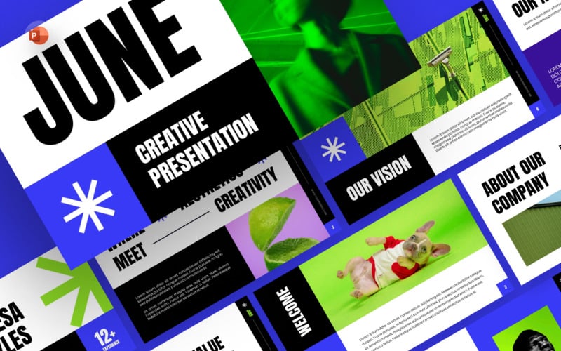 creative maximalism powerpoint template original