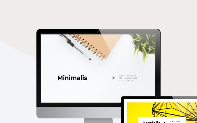 creative minimal powerpoint template original