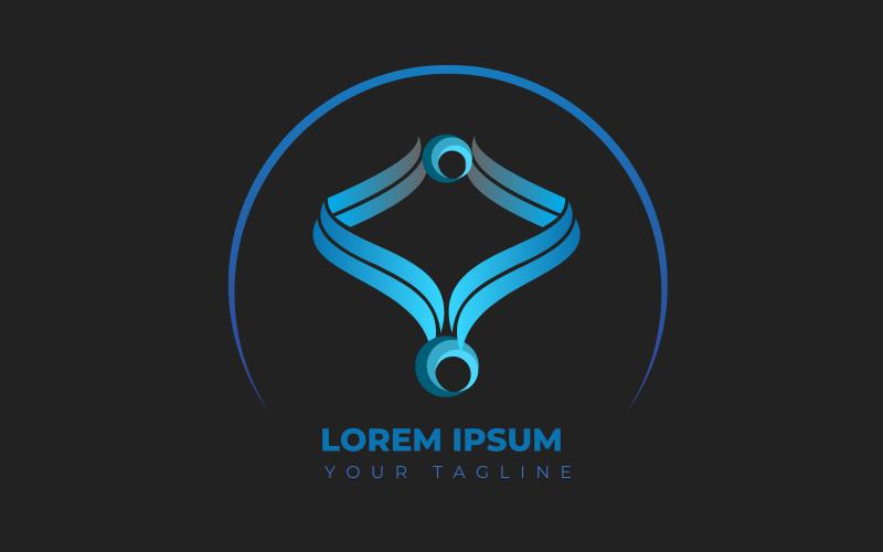 creative minimalist abstract elegant logo original