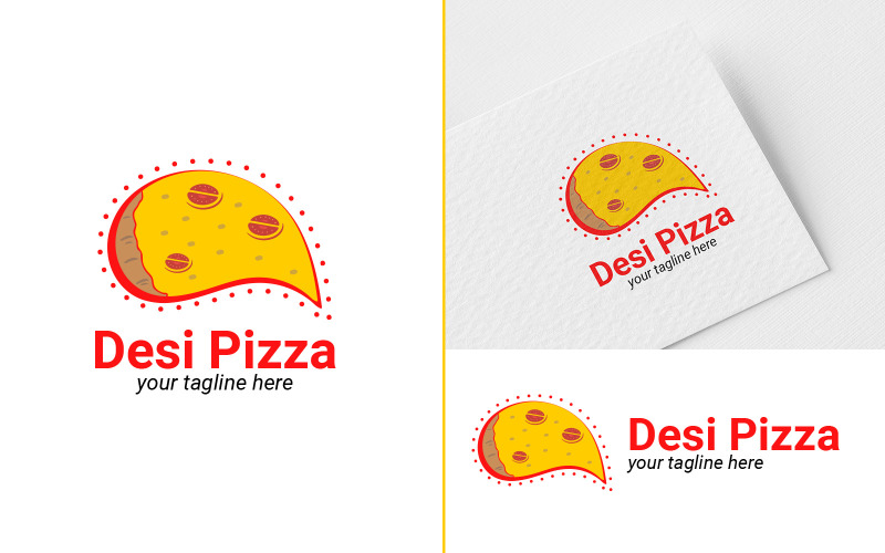 creative pizza logo design original