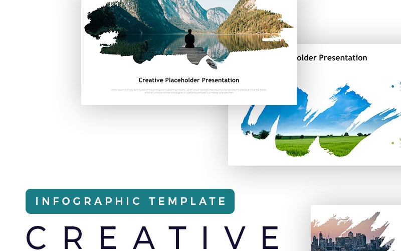 creative placeholder presentation infographic powerpoint template original