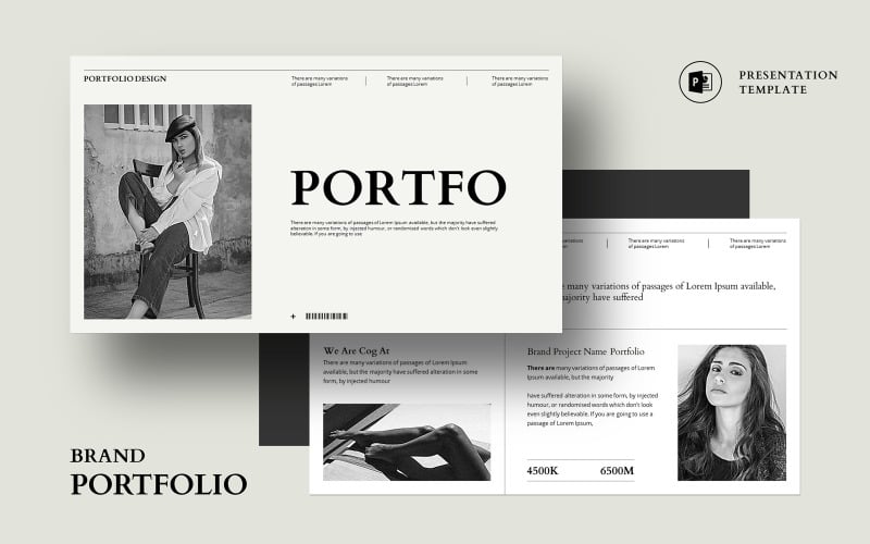 creative portfolio presentation template original