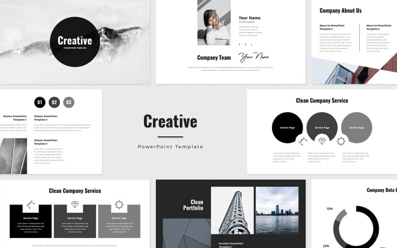 creative powerpoint template original