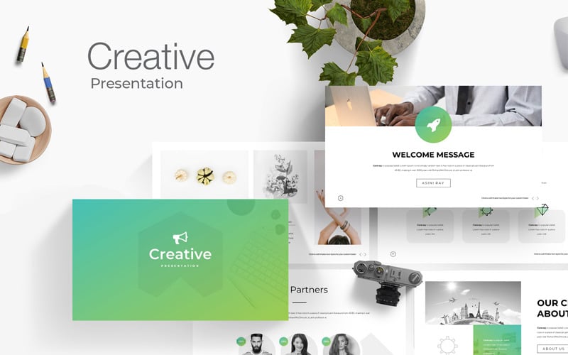 creative powerpoint template original
