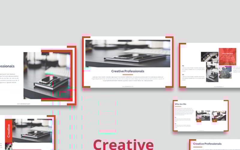 creative professionals powerpoint template original