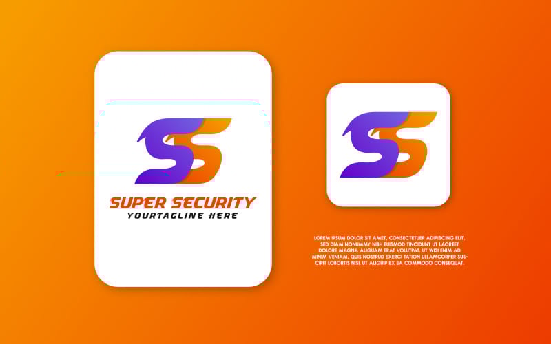 creative security coloring vector logo design templates original