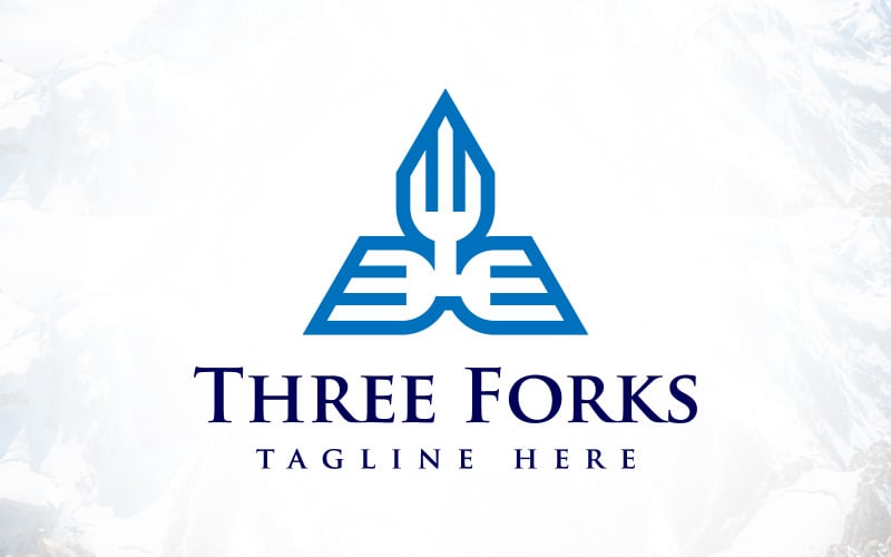 creative triangle capital three forks financial logo original