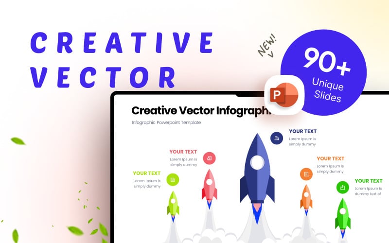 creative vector infographic presentation template original