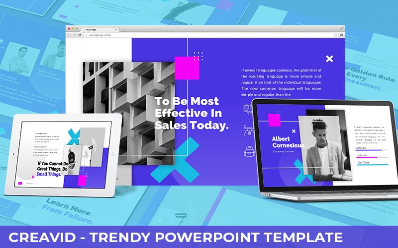 creavid trendy powerpoint template original