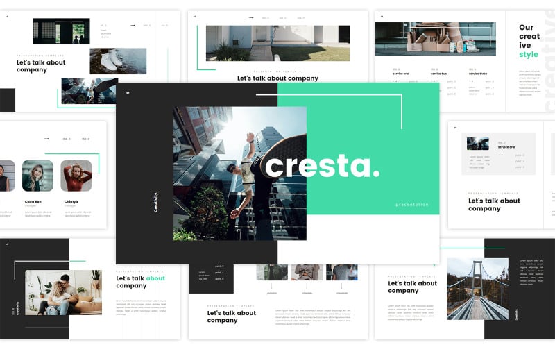 cresta creative powerpoint original